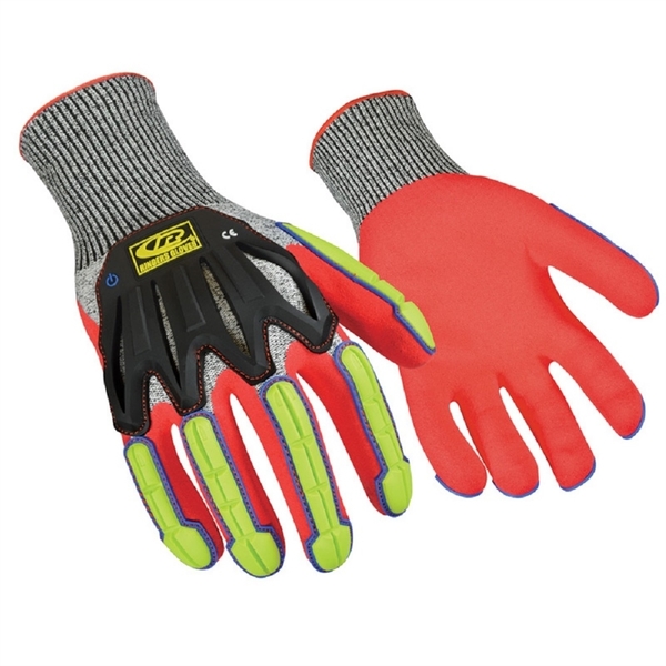 Ringers Gloves Gloves 065 R-Flex Impact Nitrile, Full Flexibility Light Duty Impact Glove, Medium 065-09